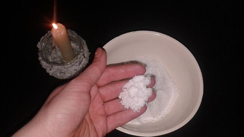 cleaning talismans with salt