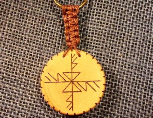 Mill runic amulet for financial well-being